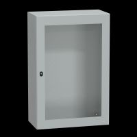 Skydas v/t 1200x800x400mm IP65 metalinis S3D durys su stiklu - SCHNEIDER ELECTRIC