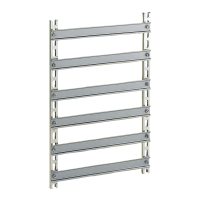 Įdėklas skydui 1200x800mm 7 bėgelių - SCHNEIDER ELECTRIC