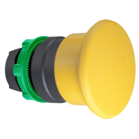 Galvutė mygtukui geltona be fiksacijos 40mm - SCHNEIDER ELECTRIC