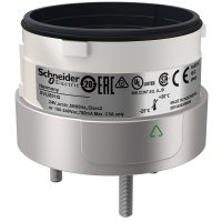 Tvirtinimas švyturėliui D60mm sidabrinis HARMONY - SCHNEIDER ELECTRIC