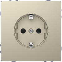 Lizdas p/t SCHUKO su apsauga nuo vaikų sahara spalvos SYSTEM DESIGN - SCHNEIDER ELECTRIC