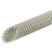 Vamzdis gofruotas D50/40.3 320N/5cm šviesiai pilkas FFKU-EL-F [25m] - FRANKISCHE