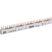 Šyna komutacinė 3P 16mm2 54 modulių šakutė IZ16/3F/54 - ETI