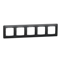 Rėmelis penkiagubas antracito spalvos SEDNA DESIGN - SCHNEIDER ELECTRIC