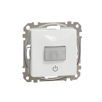 Jutiklis judesio p/t IP20 200W LED 160 laipsnių be rėmelio baltas SEDNA DESIGN - SCHNEIDER ELECTRIC