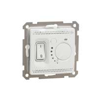 Reguliatorius temperatūros p/t grindų IP20 be rėmelio baltas 16A 230V SEDNA DESIGN - SCHNEIDER ELECTRIC