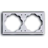 Rėmelis dvigubas baltas 1722-74 IMPULS - ABB