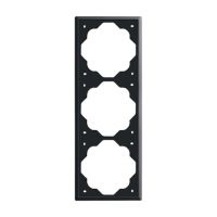 Rėmelis trigubas IMPULS juodos matinės spalvos 1723-775 - ABB