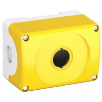 Postas valdymo 1 mygtukui, tuščias MEPY-0 (ISG-1)geltonas - ABB