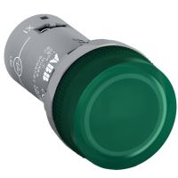 Lemputė su LED žalia 220V DC CL2-520G - ABB