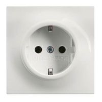 Lizdas p/t SCHUKO baltas 16A 250V 20 EUC-74 IMPULS - ABB