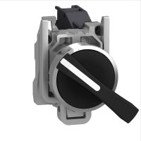 Perjungiklis 2 padėčių 1no juodas su fiksacija IP67 XB4 Harmony - SCHNEIDER ELECTRIC