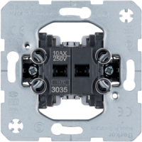 Jungiklis p/t dvigubas 10A 250V - BERKER