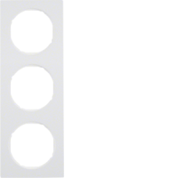 Rėmelis trigubas baltas blizgus R.3 - BERKER