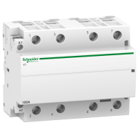 Kontaktorius 4P 100A 230V AC 4no 6 modulių ICT Acti9 - SCHNEIDER ELECTRIC