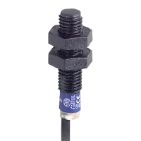 Jutiklis induktyvinis M8 L33mm Sn2.5mm 12-24V DC 3-laidis 1no PNP su 2m kabeliu XS4P08PA340 - TELEMECANIQUE