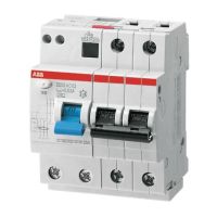 Relė srovės nuotėkio RCBO 2P 16A C 30mA su automatu AC-tipas DS202 M AC-C16/0.03 - ABB