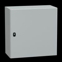 Skydas v/t 600x600x300 IP66 metalinis su montažine plokšte S3D Spacial - SCHNEIDER ELECTRIC