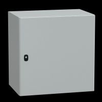 Skydas v/t 600x600x400 IP66 metalinis su montažine plokšte S3D Spacial - SCHNEIDER ELECTRIC