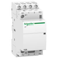 Kontaktorius 4P 16A 230V AC 2no+2nc 2 modulių ICT Acti9 - SCHNEIDER ELECTRIC
