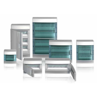 Skydelis v/t 24 modulių 2x12mod IP65 MISTRAL65 750 - ABB