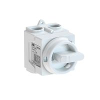 Jungiklis saugumo 2P 20A (AC22) IP67 baltas ONE20M2W - ABB