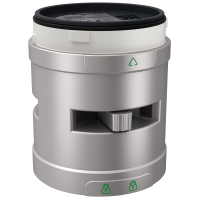 Signalas garsinis švyturėliui 24V AC/DC D60mm IP54 85dB sidabrinės spalvos XVU Harmony - SCHNEIDER ELECTRIC