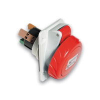 Lizdas CEE į/l 5P 32A 400V IP67 6h kampinis PratiKa - SCHNEIDER ELECTRIC