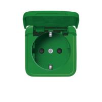 Lizdas p/t SCHUKO dramblio kaulo spalvos 16A 250V 2011-0-3788 20 EUC-212-507 DURO - ABB