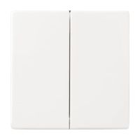 Klavišas dvigubam jungikliui baltos spalvos 1785-84 Future Linear - ABB