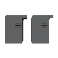 Uždengimas gnybtams HTC XT5 3P 2vnt. - ABB