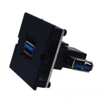 Lizdas USB 3.0 A/A 1 modulio - BACHMANN