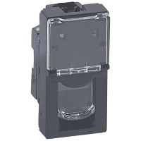 Lizdas RJ45 Kat.6 UTP 1 modulio Mosaic 45 [10] - LEGRAND