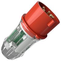 Indikatorius fazių sekos su kištuku CEE 5P 32A 400V IP44 6h - MENNEKES