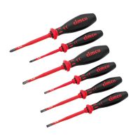 Rinkinys atsuktuvų (4xPZ, 2xPlokštieji) 1000V SLIM [rinkinyje 6 vnt.] - CIMCO