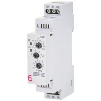 Relė laiko multifunkcinė 0.1s-10d 1CO 16A 12-240V AC/DC CRME-101 - ETI
