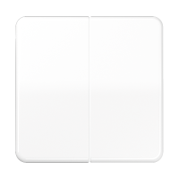 Klavišas dvigubam jungikliui Baltas CD - JUNG