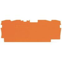 Dangtelis galinis 1mm gnybtui oranžinis 2004 serijai - WAGO