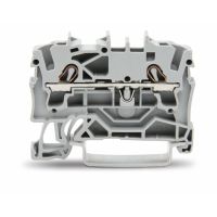 Gnybtas 2.5mm2/5.2mm pilkas ant bėgelio - WAGO