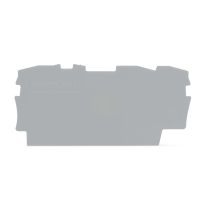 Dangtelis galinis 0.8mm gnybtui 3 laidams pilkas 2001-2002 serijai - WAGO