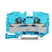 Gnybtas 16mm2/12mm mėlynas ant bėgelio - WAGO