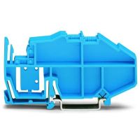 Laikiklis šynai 8mm mėlynas ant bėgelio - WAGO