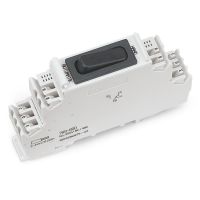 Perjungiklis 10A 250V AC pilkas ant bėgelio - WAGO