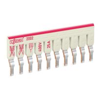 Trumpiklis 10 polių pilkas 2002 serijai - WAGO