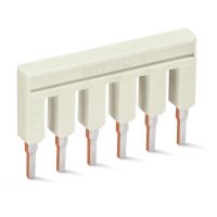 Trumpiklis 6 polių pilkas 2002 serijai - WAGO