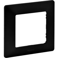 Rėmelis viengubas juodas matinis VALENA LIFE - LEGRAND