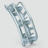 Skridinys kampinis 45 laipsnių 140x500x500mm 3 ritinių D90/50x100 R-600mm PRB45/600 - VETTER