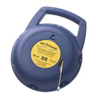 Įtraukiklis ritėje 30m D3mm (komplekte: ieškiklis, kojinė, klijai) geltonas RS 3-30 - VETTER