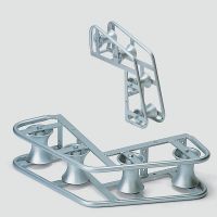 Skridinys kampinis 90 laipsnių 140x500x500mm 4 ritinių D90/50x100 R-400mm PRB90/400 - VETTER