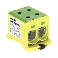 Gnybtas 2xAl/Cu 16-120mm2 1000V geltonai žalias OTL120-2 - MOREK